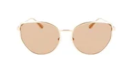 Okulary przeciwsłoneczne - Calvin Klein Okulary przeciwsłoneczne, Żółte złoto 718, rozmiar uniwersalny - miniaturka - grafika 1