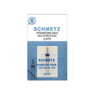 Pasmanteria - Import Igły podwójne Schmetz do stretchu ( opak ) 21103728 - miniaturka - grafika 1