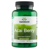 Suplementy naturalne - Swanson -  Jagody Acai, 500mg, 120 kapsułek - miniaturka - grafika 1