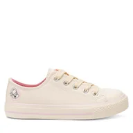 Buty dla dziewczynek - Trampki Looney Tunes SS23-288WBLT-A Beżowy - miniaturka - grafika 1