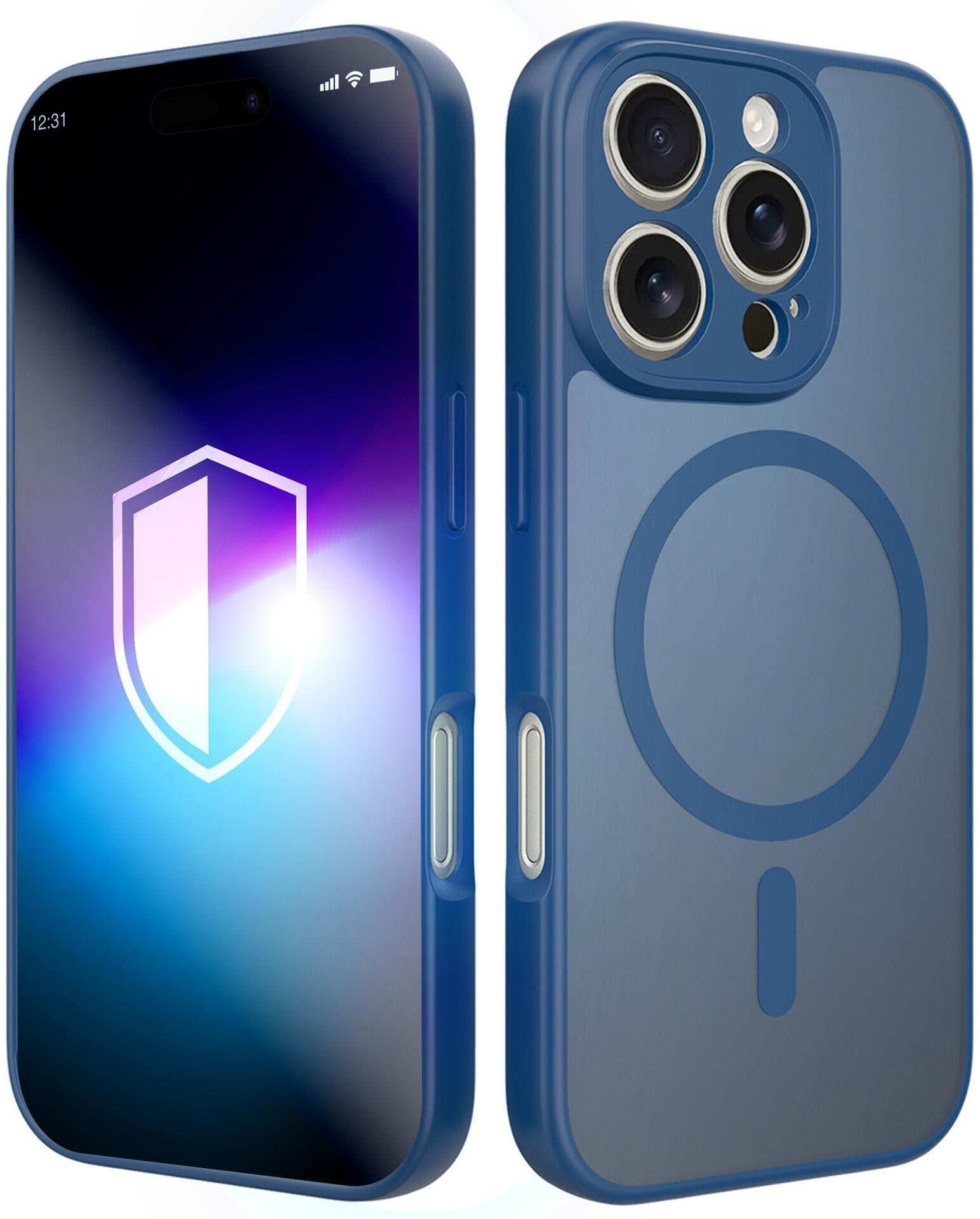 3MK Apple iPhone 16 Pro Max - 3mk Misty MagCase Blue