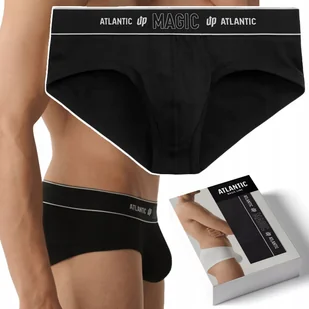 Slipy męskie PUSH-UP Efekt Powiększenia ATLANTIC MAGIC POCKET - XL - Majtki męskie - miniaturka - grafika 1