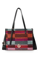 Torebki damskie - Letnia shopperka Nobo z plecionką - miniaturka - grafika 1