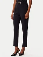 Spodnie damskie - ARTIGLI Spodnie materiałowe ACPA002996 Czarny Regular Fit - miniaturka - grafika 1