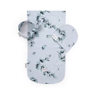 Qbana mama, Kokon otulający, Baby wrap & Eukaliptus - Rożki i beciki - miniaturka - grafika 1