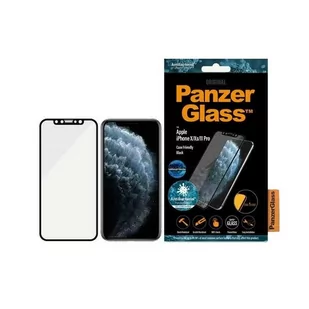 PanzerGlass Szkło hartowane antybakteryjne CF AB iPhone 11 Pro / X / Xs, czarna ramka 5711724026867 - Szkła hartowane na telefon - miniaturka - grafika 1