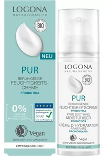 Logona Kojący krem nawilżający do twarzy z probiotykami 50.0 ml - Kremy do twarzy - miniaturka - grafika 1