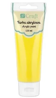 Przybory szkolne - Farba akrylowa żółta 120ml - Dalprint - miniaturka - grafika 1
