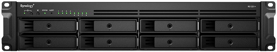 Serwer plików Synology RackStation RS1221RP+ NAS RS1221+/32T/8X4T
