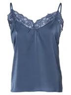 Piżamy damskie - Marie Lund - Damska góra od piżamy, niebieski - miniaturka - grafika 1