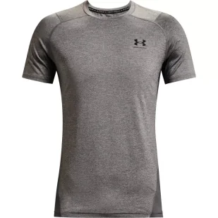 Koszulka męska Under Armour HG Armour Fitted SS - Koszulki sportowe męskie - miniaturka - grafika 5