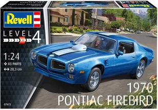 Revell Model do sklejania Pontiac Firebird 1970 - Modele do sklejania - miniaturka - grafika 3