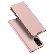 Etui i futerały do telefonów - Dux Ducis Skin Pro kabura etui pokrowiec z klapką Samsung Galaxy S20 Plus różowy Różowy - miniaturka - grafika 1