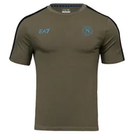 Koszulki sportowe męskie - SSC NAPOLI Reprezentacja koszulki Ea7 Unisex - dla dorosłych - miniaturka - grafika 1