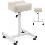 Zabawki zręcznościowe - Podnóżek kosmetyczny do pedicure 24x22cm wys. 47-67cm - kremowy - miniaturka - grafika 1