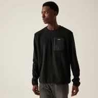 Bluzy męskie - Regatta Męska bluza Frankie Crew Czarny, Rozmiar: 3XL - miniaturka - grafika 1