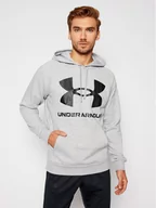 Bluzy męskie - Under Armour Bluza UA Rival 1357093 Szary Regular Fit L, M, S, XL - miniaturka - grafika 1