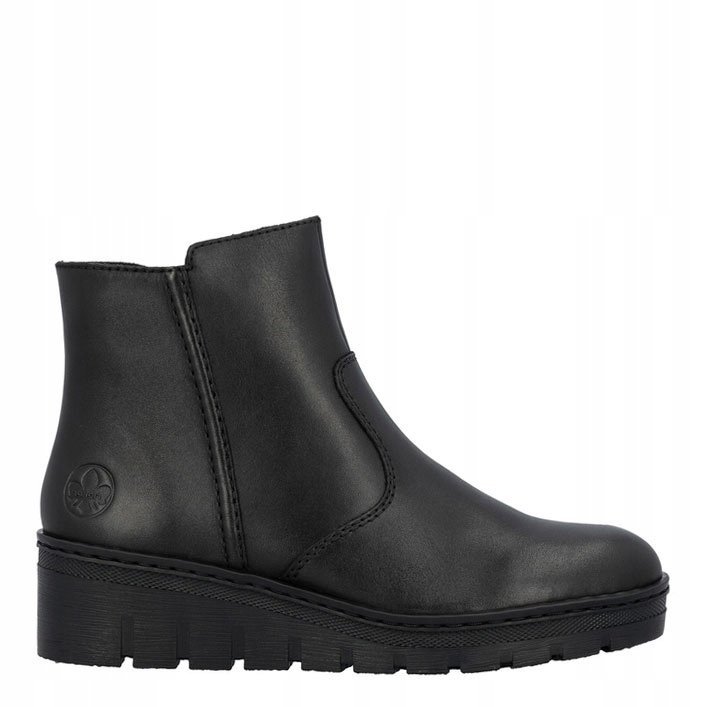 Rieker Botki Damskie Czarne X9165-01-BLACK r.37
