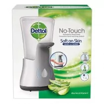 Dettol Bezdotykowy dozownik mydła Aloe Vera 250 ml - Mydelniczki i dozowniki mydła - miniaturka - grafika 1