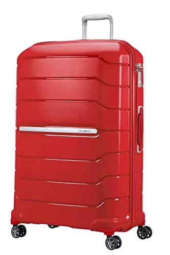Samsonite Flux - Spinner 55/20 rozszerzalny bagaż podręczny, czerwony (red), XL (81 cm-136L), walizka