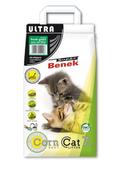 Żwirek dla kotów - Super Benek Super Benek Żwirek kukurydziany Corn Cat ULTRA Świeża Trawa dla kota poj 7l - miniaturka - grafika 1