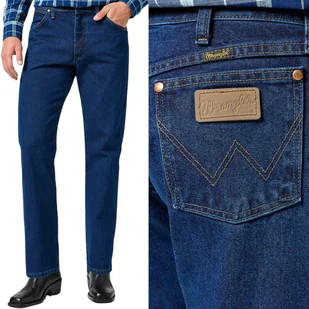 Wrangler 13MWZ Dark COWBOY CUT KLASYCZNE PROSTE SPODNIE JEANSOWE W38 L32 - Spodnie męskie - miniaturka - grafika 1