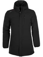 Kurtki męskie - Peak Mountain Płaszcz zimowy w kolorze czarnym - miniaturka - grafika 1