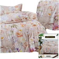 Pościel - Pościel 200x220 komplet 3 części bawełna satynowa DALWIN poszewki 70x80 - miniaturka - grafika 1