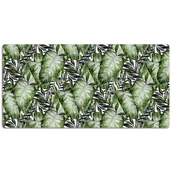 Podkładki na biurko - Mata ochronna z nadrukiem Liść Monstera 120x60 cm, Dywanomat - miniaturka - grafika 1