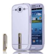 Etui i futerały do telefonów - Mirror Tpu Samsung Galaxy S3 Srebrny - miniaturka - grafika 1