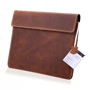 Etui Skóra2 Poziome Z Klapką Do Tabletu 10.5 Cali Uniwersalne Brązowe Pokrowiec Case Obudowa Futerał - Etui do tabletów - miniaturka - grafika 1