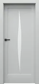 Drzwi wewnętrzne - Skrzydło Verte Home E 5 Szary - miniaturka - grafika 1