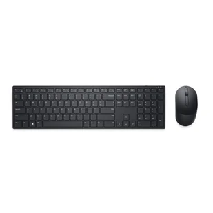 DELL KM5221W klawiatura Dołączona myszka RF Wireless QWERTY Hiszpański Czarny KM5221WBKB-SPN KM5221WBKB-SPN - Myszki - miniaturka - grafika 1