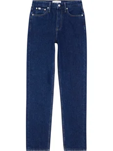 Calvin Klein Dżinsy - Mom fit - w kolorze granatowym - Spodenki damskie - miniaturka - grafika 1