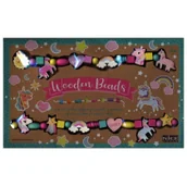 Zabawki kreatywne - Zestaw drewnianych koralików - jednorożec - Russell - miniaturka - grafika 1