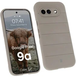 Bizon Pancerne etui Case Tur do Google Pixel 9a, jasnoszare - Etui i futerały do telefonów - miniaturka - grafika 1
