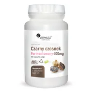 Przeziębienie i grypa - MEDICALINE Aliness Czarny czosnek fermentowany ABG10+ 400 mg x 100 kaps Vege - miniaturka - grafika 1