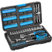 Zestawy narzędziowe - Güde Klucze nasadowe i bity z grzechotką w walizce GSB 130 39001 - miniaturka - grafika 1