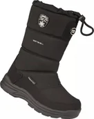 Buty trekkingowe dziecięce - American Club Zimowe buty dziecięce wysokie śniegowce American Club CSN48/24BL czarne 34 - miniaturka - grafika 1