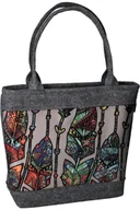 Torebki damskie - Sunlovers, Torba filcowa Polo, Boho, 10x28x28 cm - miniaturka - grafika 1