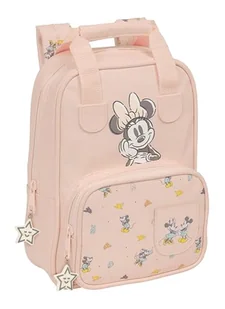 Safta MINNIE MOUSE BABY plecak dziecięcy, dostosowany z uchwytami, tkanina nadająca się do recyklingu, idealny dla dzieci w różnym wieku, wygodny i wszechstronny, jakość i wytrzymałość, 20 x 8 x 28 - Plecaki szkolne i tornistry - miniaturka - grafika 1