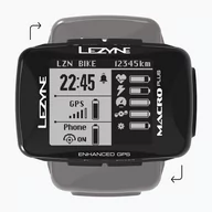 Liczniki rowerowe - LEZYNE Licznik rowerowy MACRO PLUS GPS HRSC Loaded (w zestawie opaska na serce + czujnik prędkości/kadencji) (NEW) LZN-1-GPS-MACRO-V304-HS - miniaturka - grafika 1