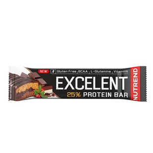 Nutrend Excelent Protein Bar DOUBLE Czekolada-nugat 85g NTR/056#CZENU - Batony proteinowe - miniaturka - grafika 1