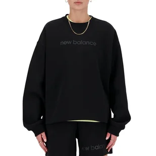 Bluza New Balance WT41556BK - czarna - Bluzy sportowe damskie - miniaturka - grafika 1