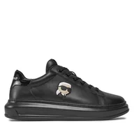 Sneakersy męskie - Sneakersy KARL LAGERFELD KL52530N Czarny - miniaturka - grafika 1