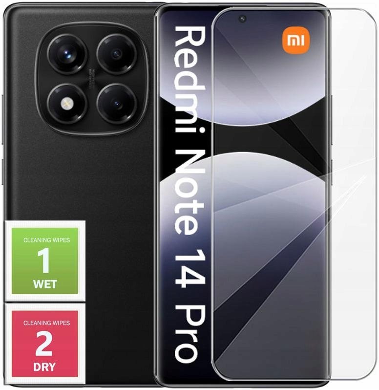 Szkło hartowane do Xiaomi Redmi Note 14 Pro 4G /5G -Szkiełko ochronne 2.5D