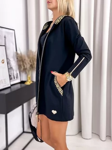 BLUZA GUERO CZARNA UNI - Ubra - Bluzy damskie - miniaturka - grafika 1