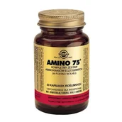 Przeziębienie i grypa - SOLGAR Amino 75 Solgar 30 kapsułek - miniaturka - grafika 1