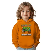 Bluzy dla dziewczynek - BLUZA DZIECIĘCA Z KAPTUREM 67 SIX SEVEN VIRAL 146-152 DLA DZIECKA PREZENT - miniaturka - grafika 1