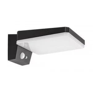 RABALUX 77078 Lasset Lampa solarna 200 LM IP54 czarny LED 4,4 - Lampy ogrodowe - miniaturka - grafika 1